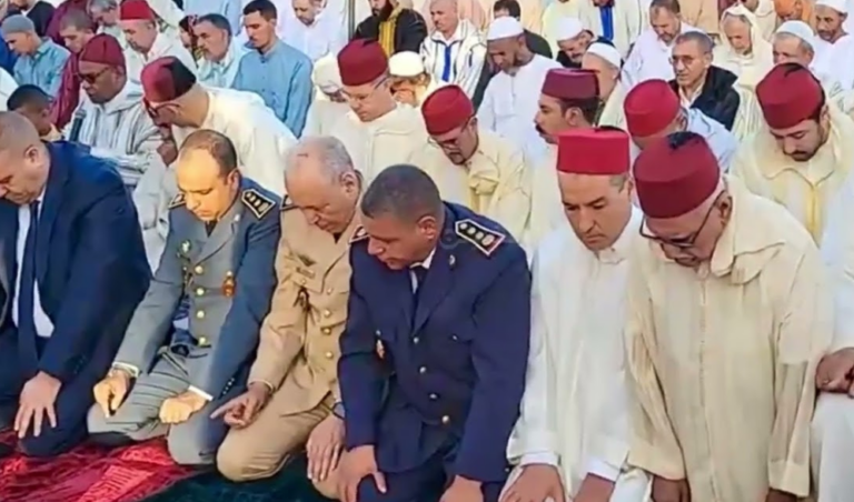 صلاة العيد بمراكش