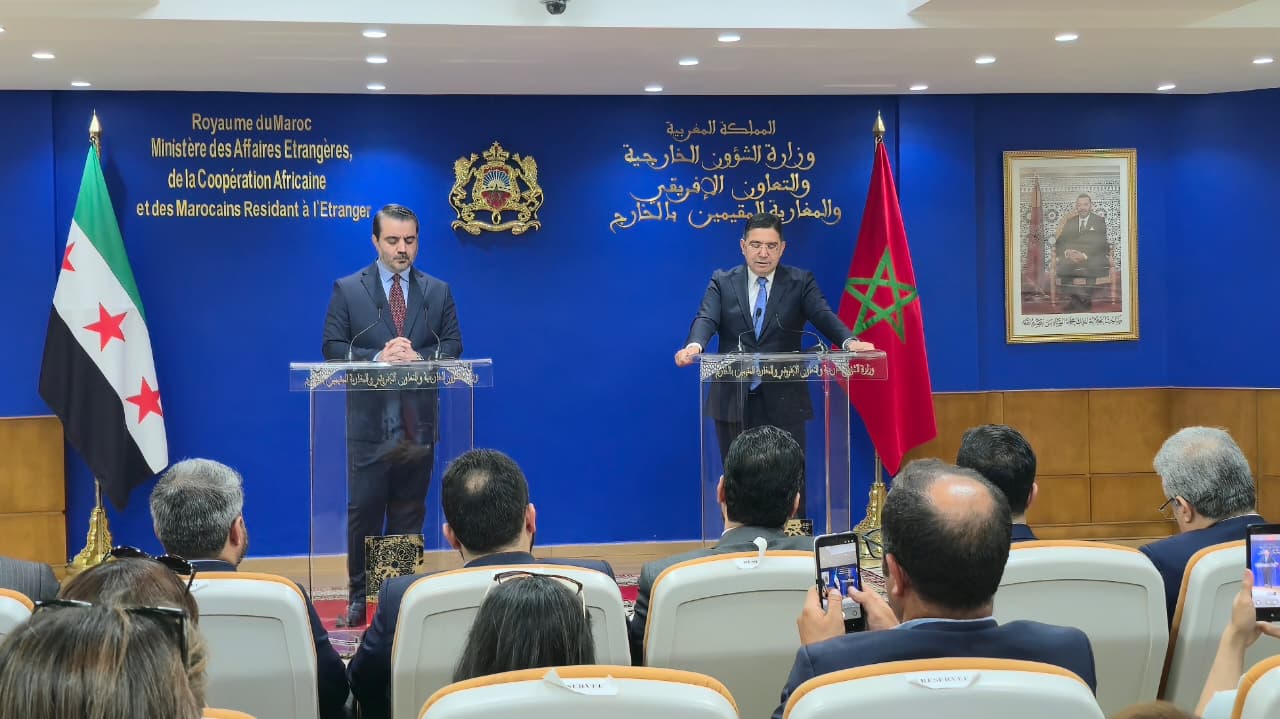 المغرب وسوريا يؤكدان عزمهما على تطوير تعاونهما في شتى القطاعات