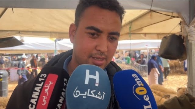 كسابة سوق أنسي يتفقون على ثمن الأضاحي