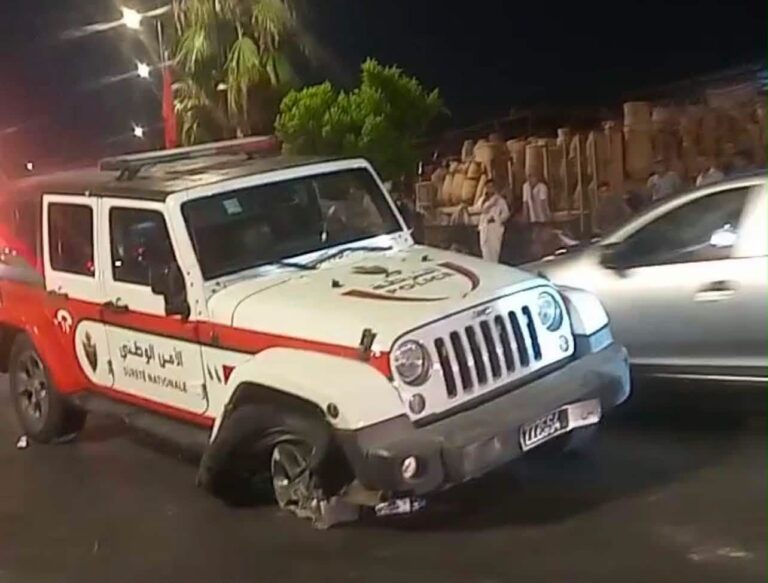 مراكش.. توقيف شخص استولى على سيارة تابعة للشرطة بعد مطاردة أمنية