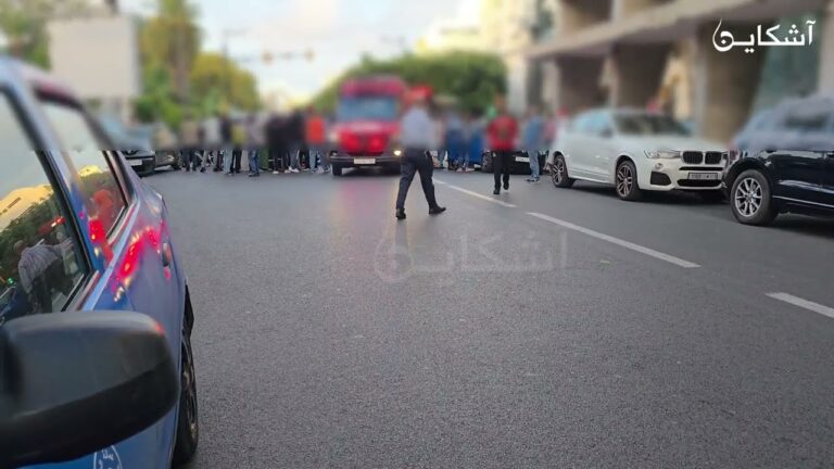 حادثة سير خطيرة بالرباط