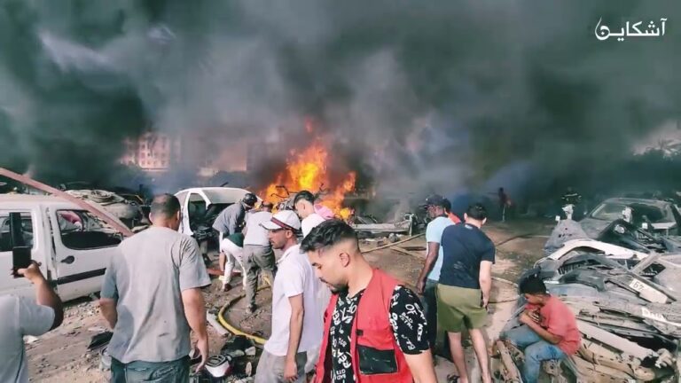 حادث مأساوي بجنان اوراد بمراكش