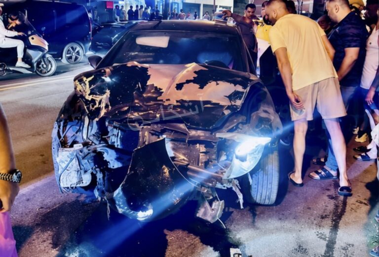 اصطدام عنيف خلال احتفالات فوز المنتخب يرسل 6 أشخاص للمستعجلات بطنجة