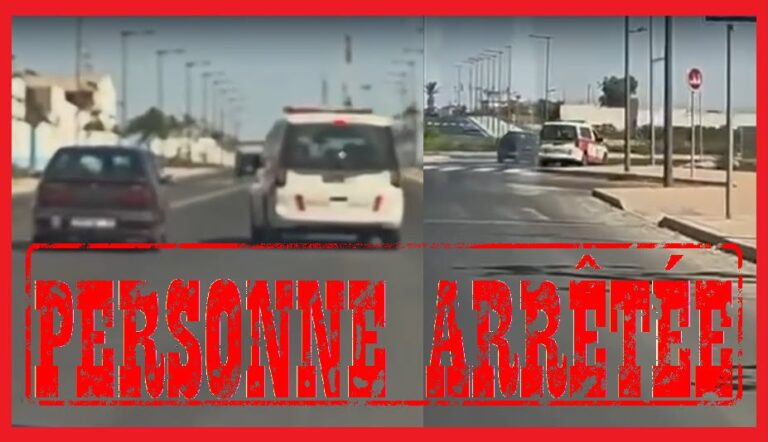 نهاية سريعة لـ”خطاف” وثقته الكاميرا يتحدى شرطة أكادير