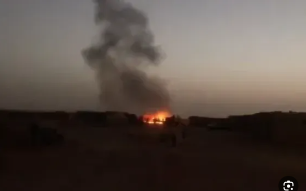 النيران تلتهم مقرات انفصاليي البوليساريو بتندوف