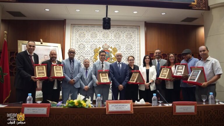 الفائزون بجائزة الصحافة البرلمانية