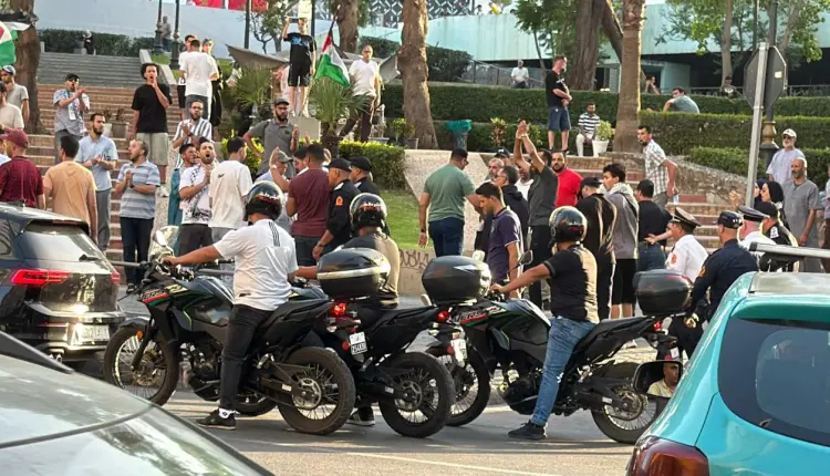 سلطات طنجة تمنع وقفة تضامنية مع فلسطين