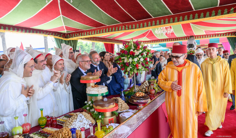 الملك يترأس بالمضيق حفل استقبال بمناسبة عيد العرش المجيد