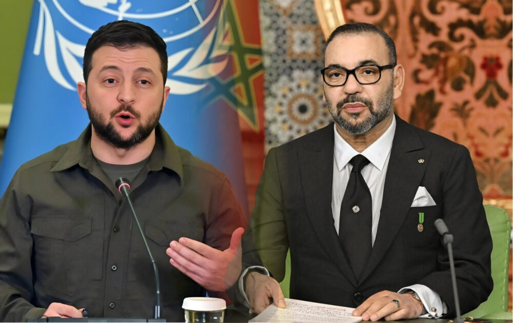 الرئيس الأوكراني يشكر الملك محمد السادس