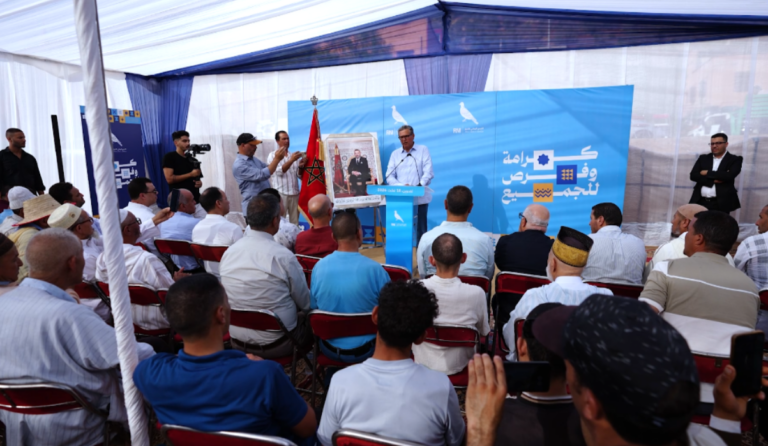 أخنوش يلتقي ساكنة تغدوين