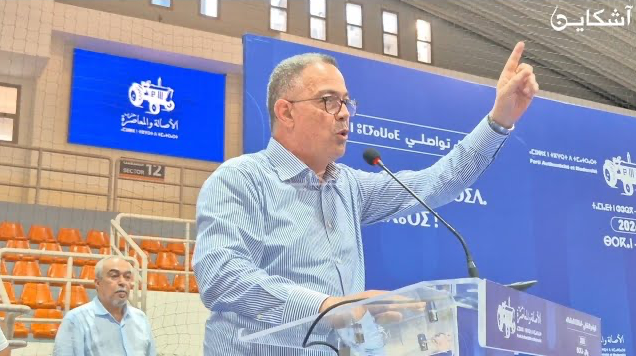 تجمع لقجع يهز بركان