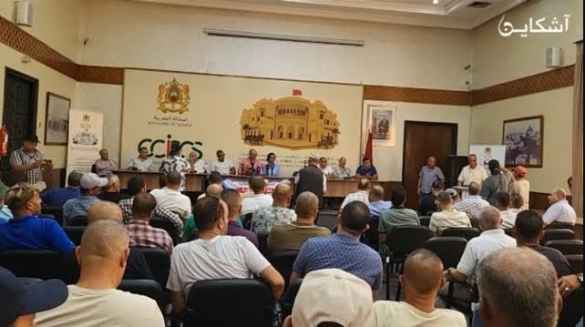 أزمة النقل الطرقي بالموانئ المغربية