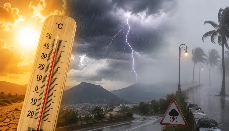 طقس حار وزخات رعدية اليوم السبت بهذه المناطق من المملكة