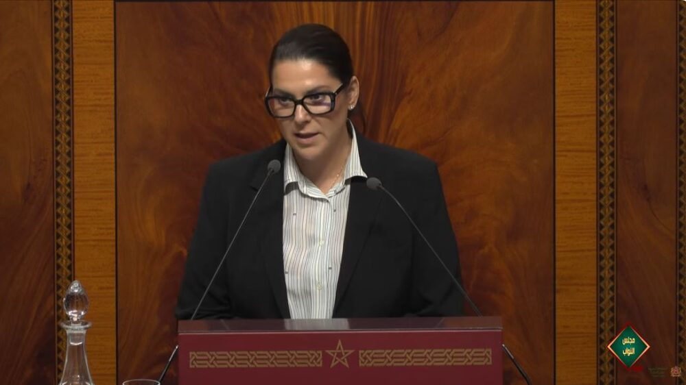 المنصوري تتعهد أمام البرلمان بتجريم الإثراء غير المشروع ومعاقبة تضارب المصالح