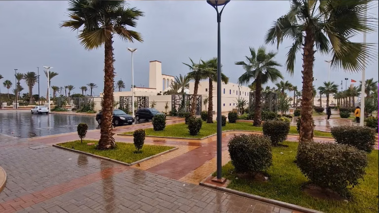 مقاييس الأمطار المسجلة في مدن الصحراء المغربية