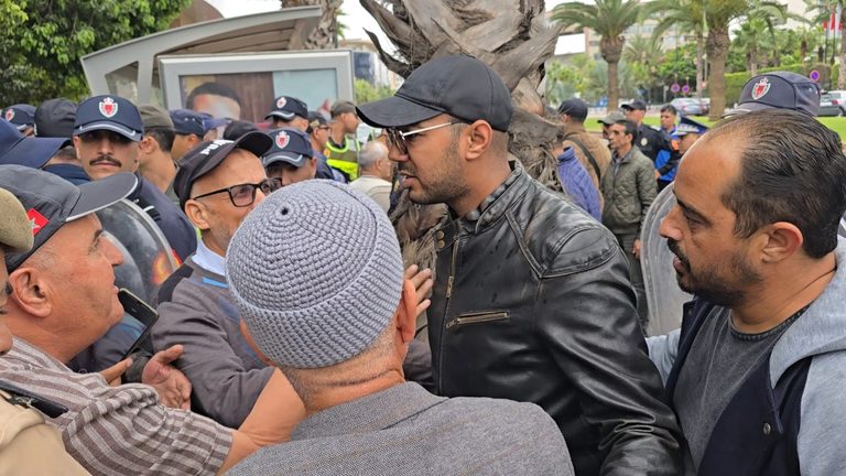 فض وقفة احتجاجية أمام مقر اتصالات المغرب