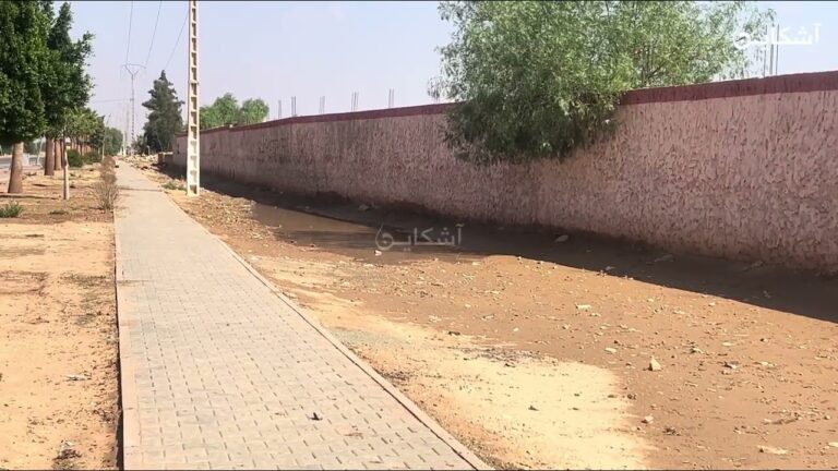مخلفات الفيضانات بشيشاوة
